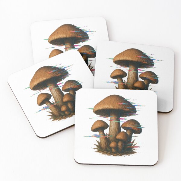 Item preview, Glitch Mushroom Micro‑Core designed and sold by Divakar Fashion.