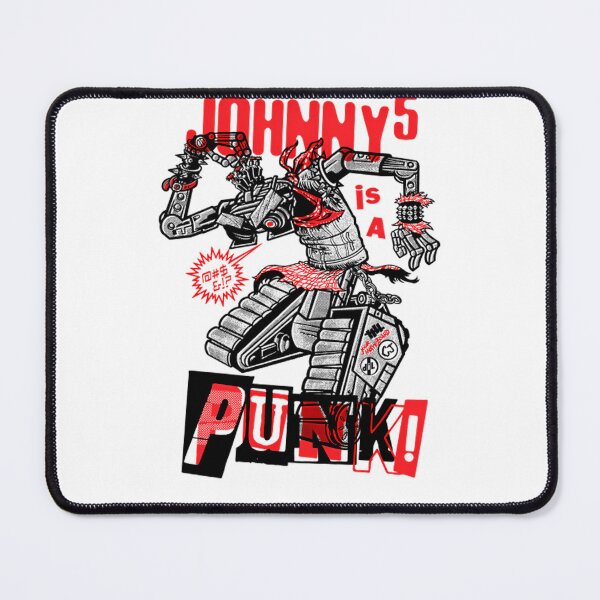 Item preview, Johnny Five Is A Punk designed and sold by SabineBlondel.