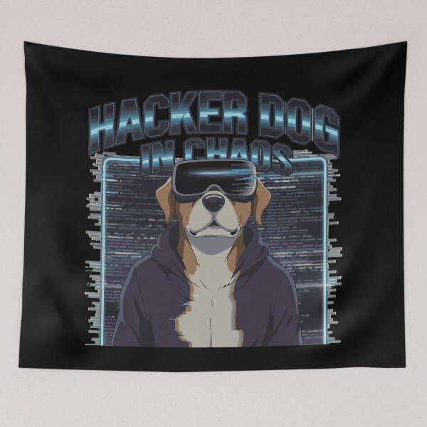 Item preview, Hacker Dog designed and sold by DesignsbyChino.