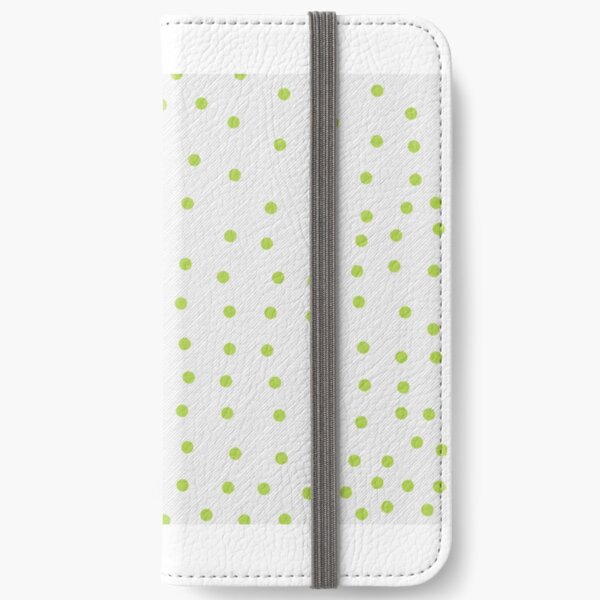 Hand dotted pattern iPhone Wallet