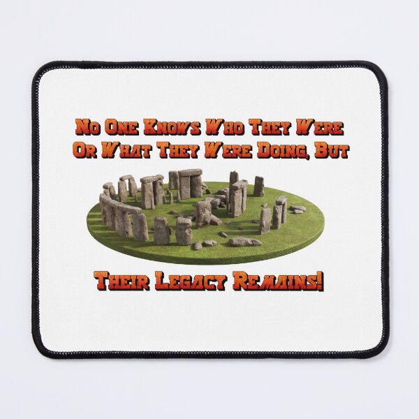 Item preview, stone henge rocks tap nigel logo designed and sold by VWscout2.