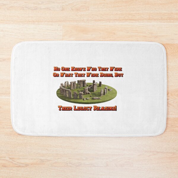 Item preview, stone henge rocks tap nigel logo designed and sold by VWscout2.
