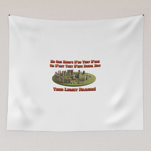 Item preview, stone henge rocks tap nigel logo designed and sold by VWscout2.