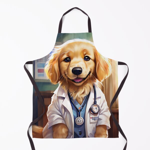 Item preview, Puppy Doctor in Sunlit Office designed and sold by Wags & Tails.
