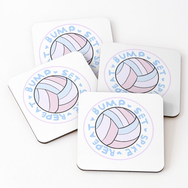 Item preview, Volleyball Bump, Set, Spike, Repeat designed and sold by HoneyGlowStudio.