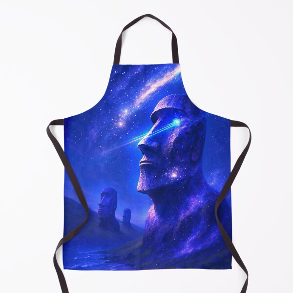 Item preview, Cosmic Sentinels  (ILLUMINATION) - EASTER ISLAND  designed and sold by CleverCulture.