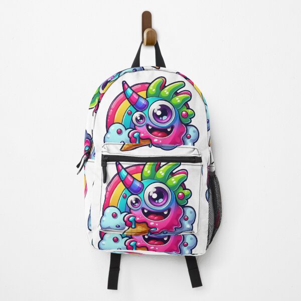 Item preview, Unicorn Monster Ice Cream with Rainbow Kawaii and Colorful Design designed and sold by DibuHumor.
