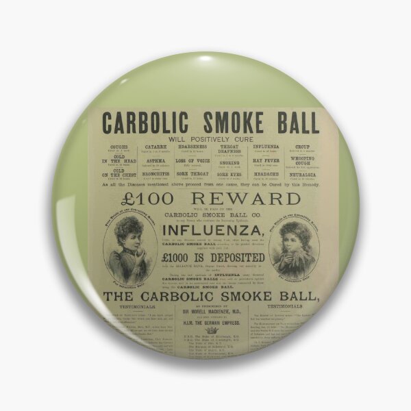 Item preview, The Carbolic Smoke Ball Company. The Lawyers' Favourite Puff. designed and sold by ProjectLXX.