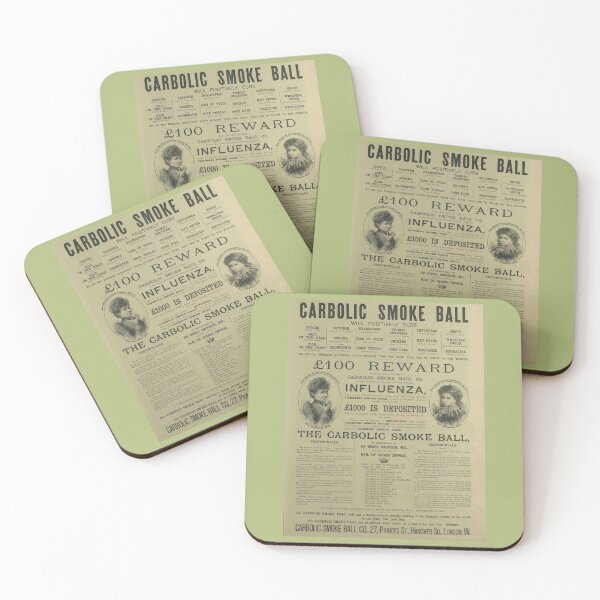 Item preview, The Carbolic Smoke Ball Company. The Lawyers' Favourite Puff. designed and sold by ProjectLXX.