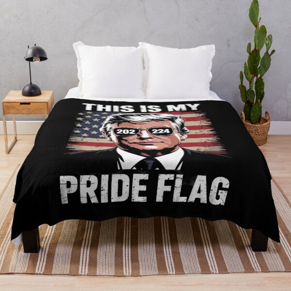 Item preview, This Is My Pride Flag Trump 2024 American Flag 4th of July  designed and sold by Charidana.