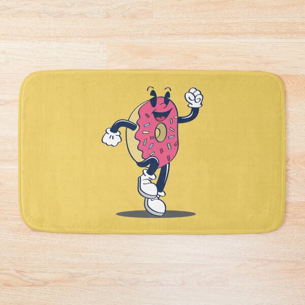 Item preview, Running Cartoon Donut designed and sold by DesignsbyChino.