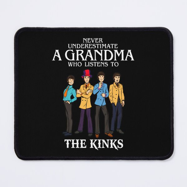 Item preview, Never Underestimate A Woman Who Listens to The Kinks designed and sold by MayaKirby.