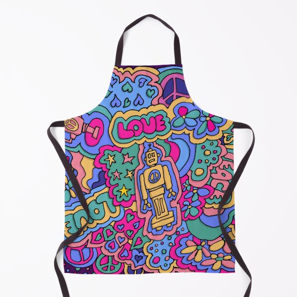Item preview, Peace, Love and Robots designed and sold by tds shop.