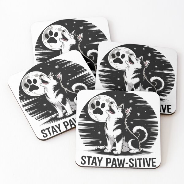 Item preview, stay paw-sitive designed and sold by CHILLIN-Shop.