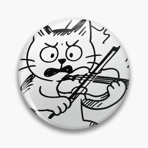 Item preview, It Was Perfect Yesterday – Violin Cat designed and sold by Takapi Labo.