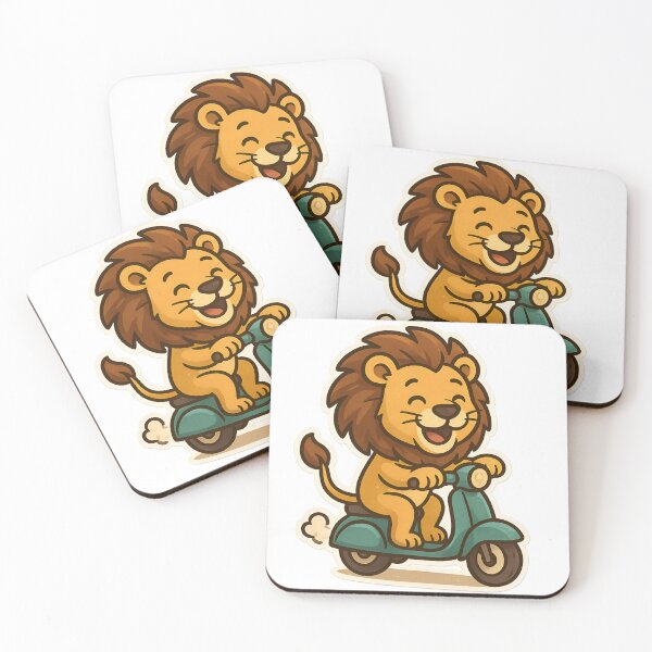 Item preview, Cute Lion Ride Scooter designed and sold by HobsS.