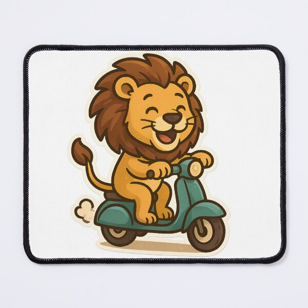 Item preview, Cute Lion Ride Scooter designed and sold by HobsS.