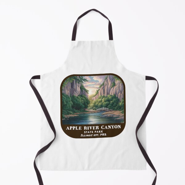 Item preview, Vintage Apple River Canyon State Park (Illinois State Park) designed and sold by RabbitK.