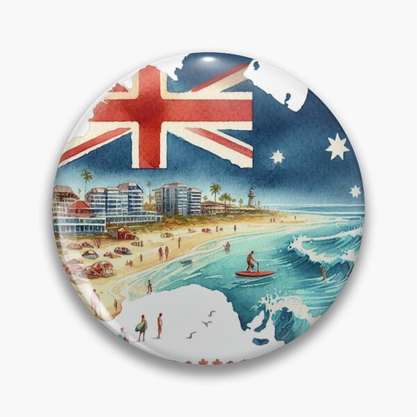 Item preview, Sunshine Coast Australia - Travel Art designed and sold by maximinano100k.