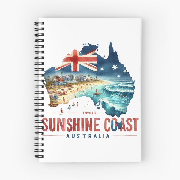 Item preview, Sunshine Coast Australia - Travel Art designed and sold by maximinano100k.