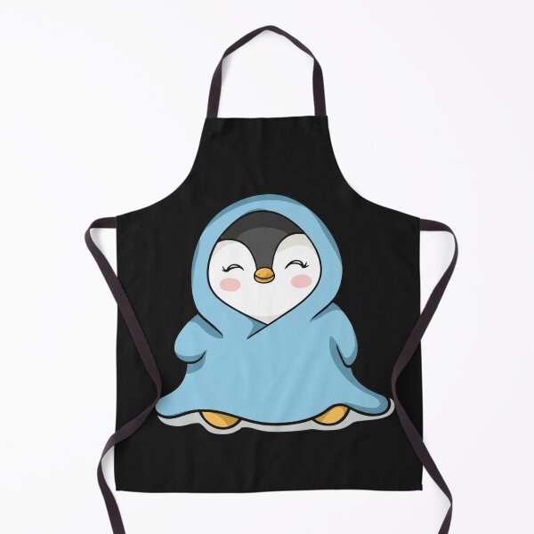 Item preview, Chibi Penguin in Oversized Hoodie – Cute Kawaii Cozy Penguin Design designed and sold by ColorSplash123.