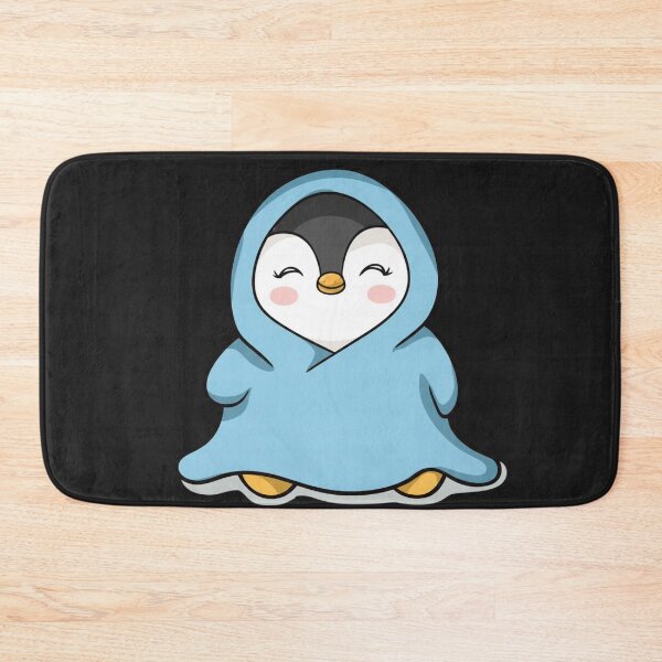 Item preview, Chibi Penguin in Oversized Hoodie – Cute Kawaii Cozy Penguin Design designed and sold by ColorSplash123.