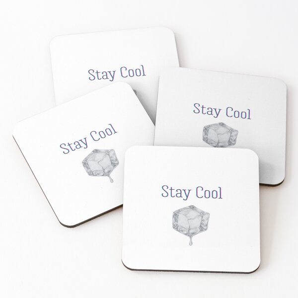 Item preview, Stay Cool Floating Ice Cube Illustration designed and sold by ByJayden121.