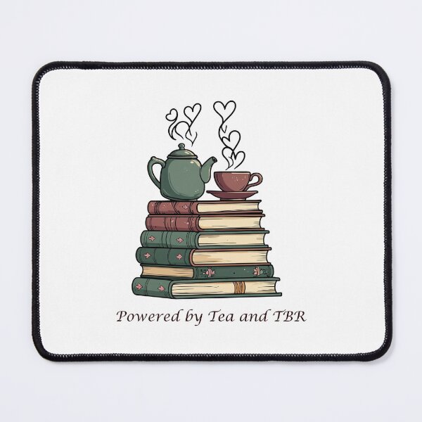 Item preview, Powered by Tea and TBR designed and sold by marshmelephant.
