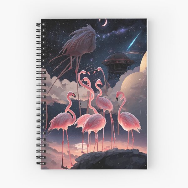 Item preview, Flamingo Celestial Observatory designed and sold by SaltySourDesig.