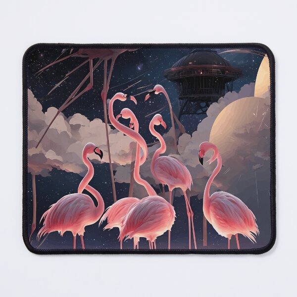 Item preview, Flamingo Celestial Observatory designed and sold by SaltySourDesig.