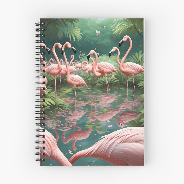 Item preview, Flamingo Symphony Gardens designed and sold by SaltySourDesig.