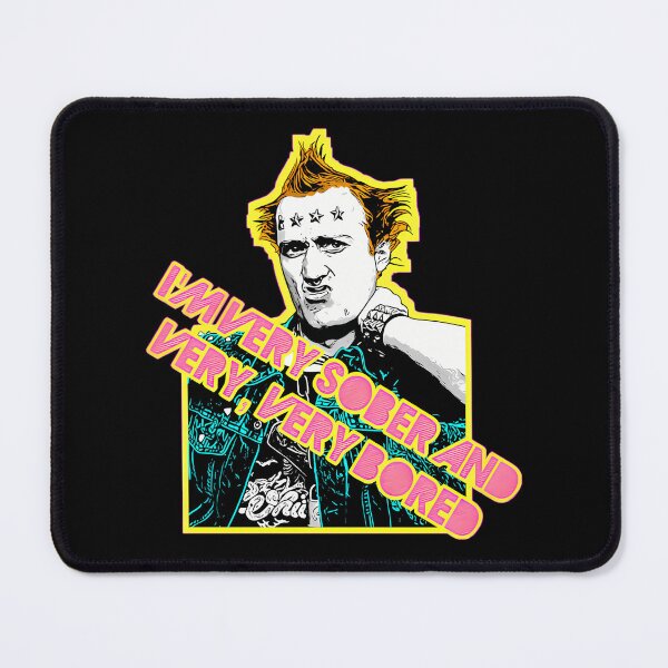 Item preview, I'm Very Sober And Very Very Bored Vyvyan Young Ones 80S Tribute Punk Design designed and sold by JoshuaCiubal.