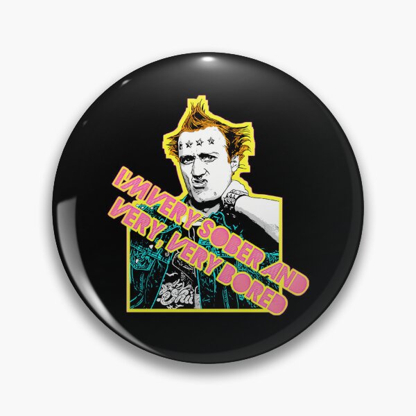 Item preview, I'm Very Sober And Very Very Bored Vyvyan Young Ones 80S Tribute Punk Design  designed and sold by JoshuaCiubal.