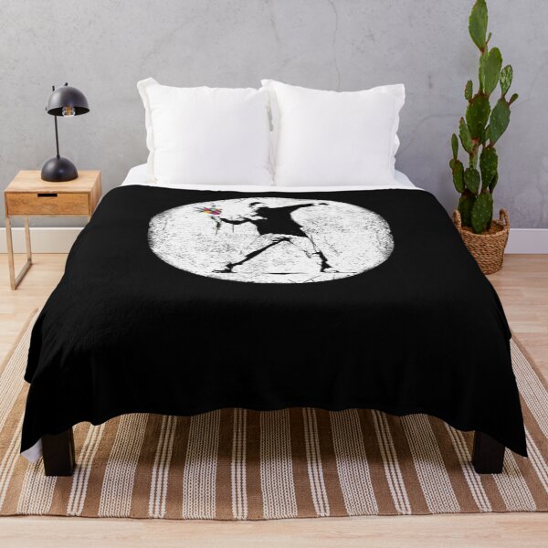 Item preview, Banksy Protester Throwing Flowers designed and sold by idu-suo.