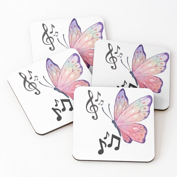 Item preview, Butterfly and Dancing Musical Notes designed and sold by GarminSA.