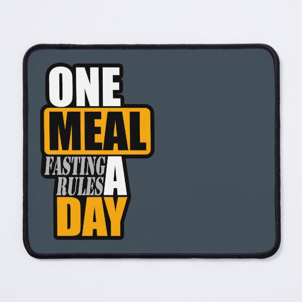 Item preview, Fasting Rules - One Meal A Day designed and sold by Bearded Jester Designs.