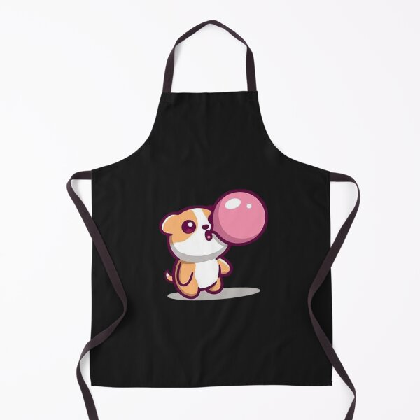 Item preview, Chibi Dog Blowing Bubblegum – Cute Kawaii Puppy Design designed and sold by ColorSplash123.