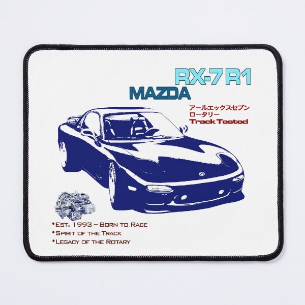 Item preview, Mazda RX-7 R1 Retro Racing Design – Vintage JDM Style designed and sold by bassredbubble.