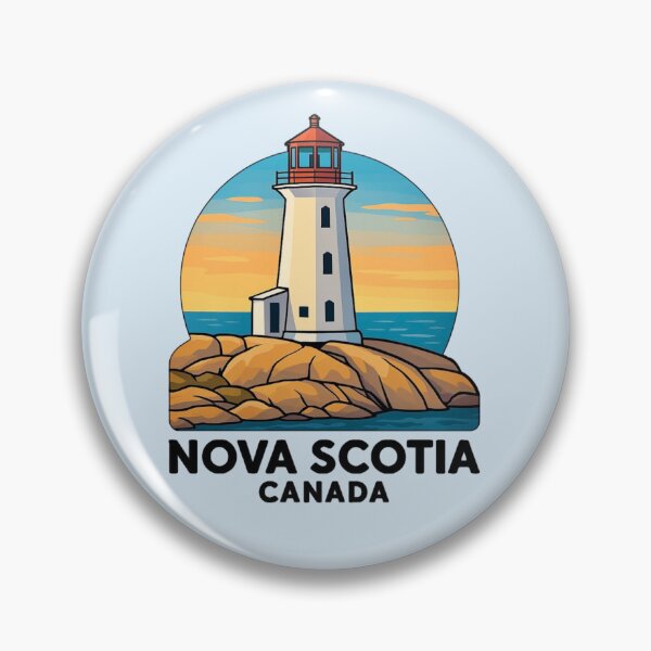 Item preview, Nova Scotia Lighthouse - Canada designed and sold by Myra365Art.