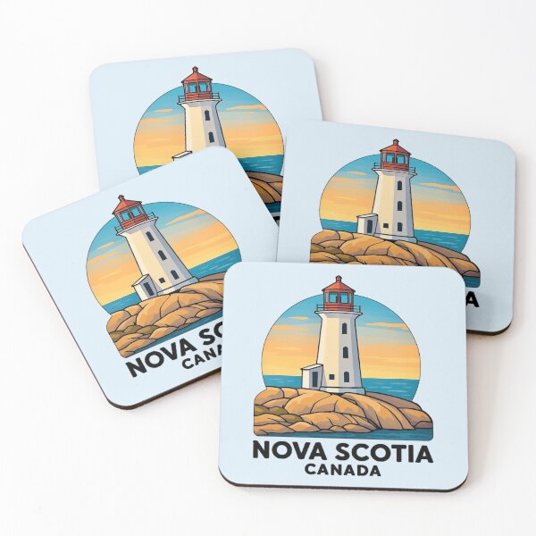 Item preview, Nova Scotia Lighthouse - Canada designed and sold by Myra365Art.
