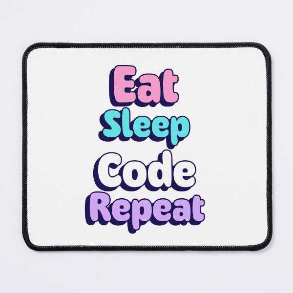 Item preview, Eat Sleep Code Repeat – Funny Programmer Developer Coding Design designed and sold by Ani-24.