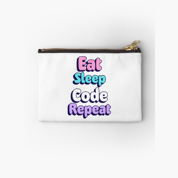 Item preview, Eat Sleep Code Repeat – Funny Programmer Developer Coding Design designed and sold by Ani-24.