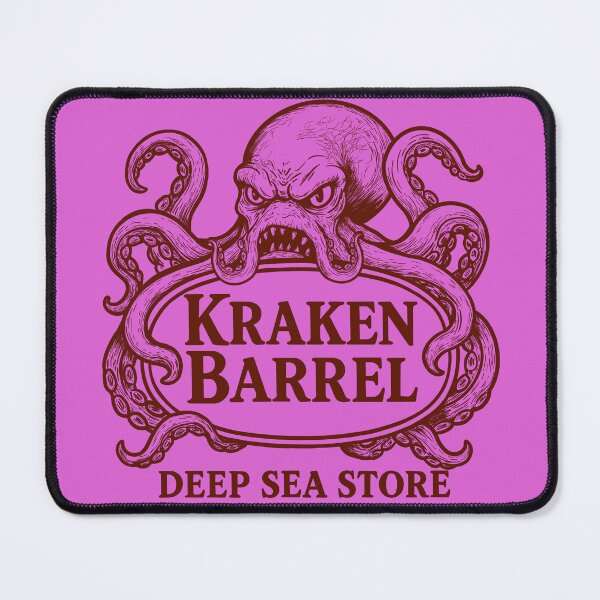 Item preview, Kraken Barrel designed and sold by Kate Miller Illustrator.