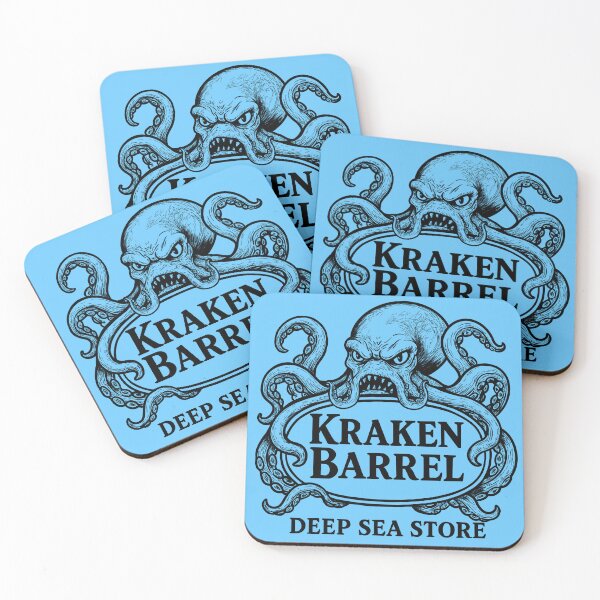 Item preview, Kraken Barrel designed and sold by Kate Miller Illustrator.