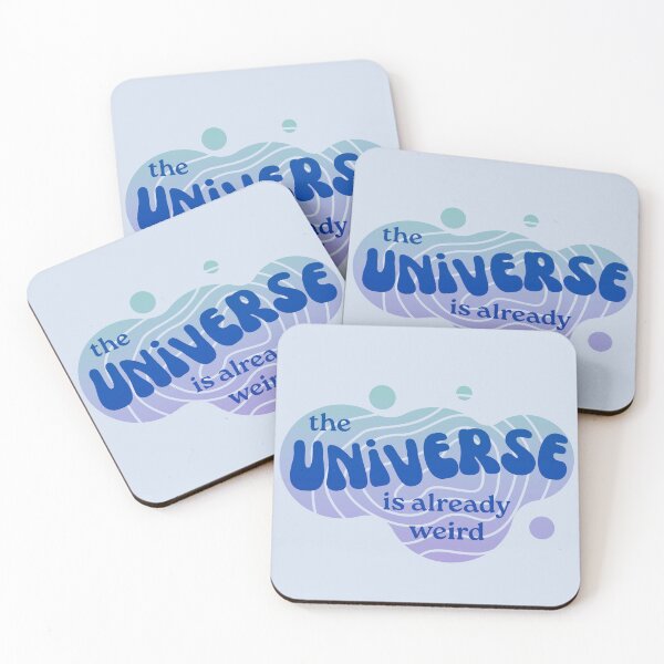 Item preview, Dirk Gently's Holistic Detective Agency Quote: The Universe is Already Weird designed and sold by Heeby Jeebys.