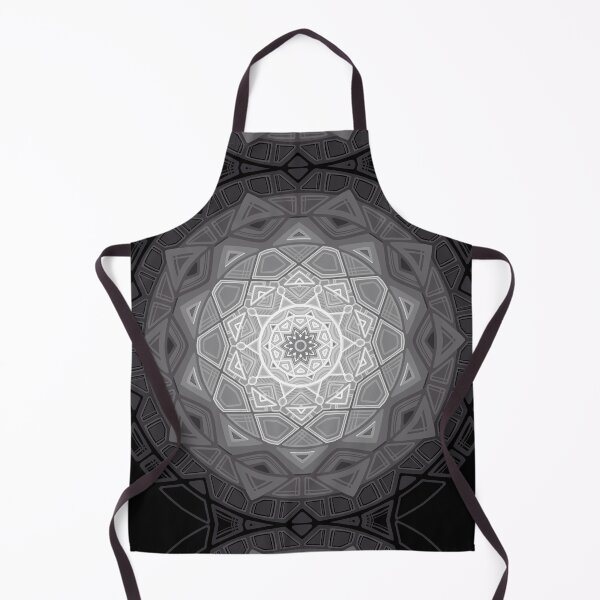 Item preview, Angular Gray Mandala designed and sold by Dawn Anthes.