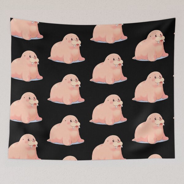 Item preview, Adorable Kawaii Cute Walrus designed and sold by bvdesignart.