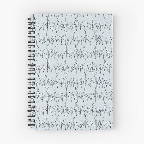 Item preview, doodle botanical pattern designed and sold by EdifiedExpressions.