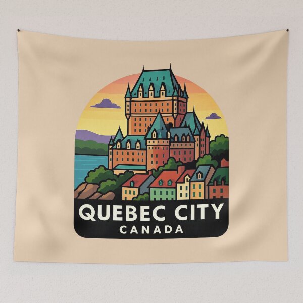 Item preview, Quebec City, Canada designed and sold by Myra365Art.