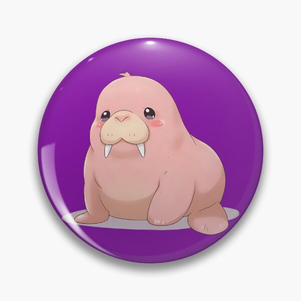 Item preview, Adorable Kawaii Cute Walrus designed and sold by bvdesignart.